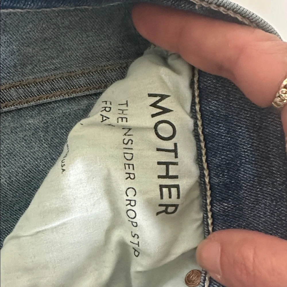 Mother jeans crop step fray - Picture 3 of 8